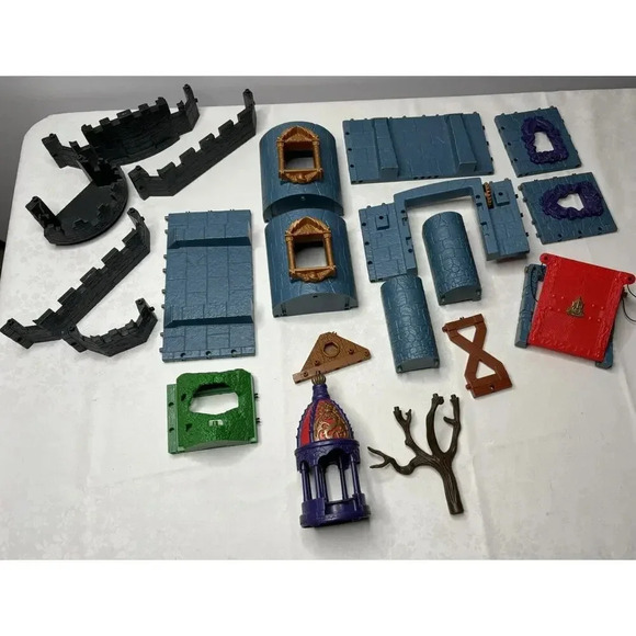 Fisher-Price Other - Fisher Price Mattel Imaginext Medieval Battle Castle Lot Vintage 2001 As Is